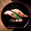 SALMON ABURI NIGIRI